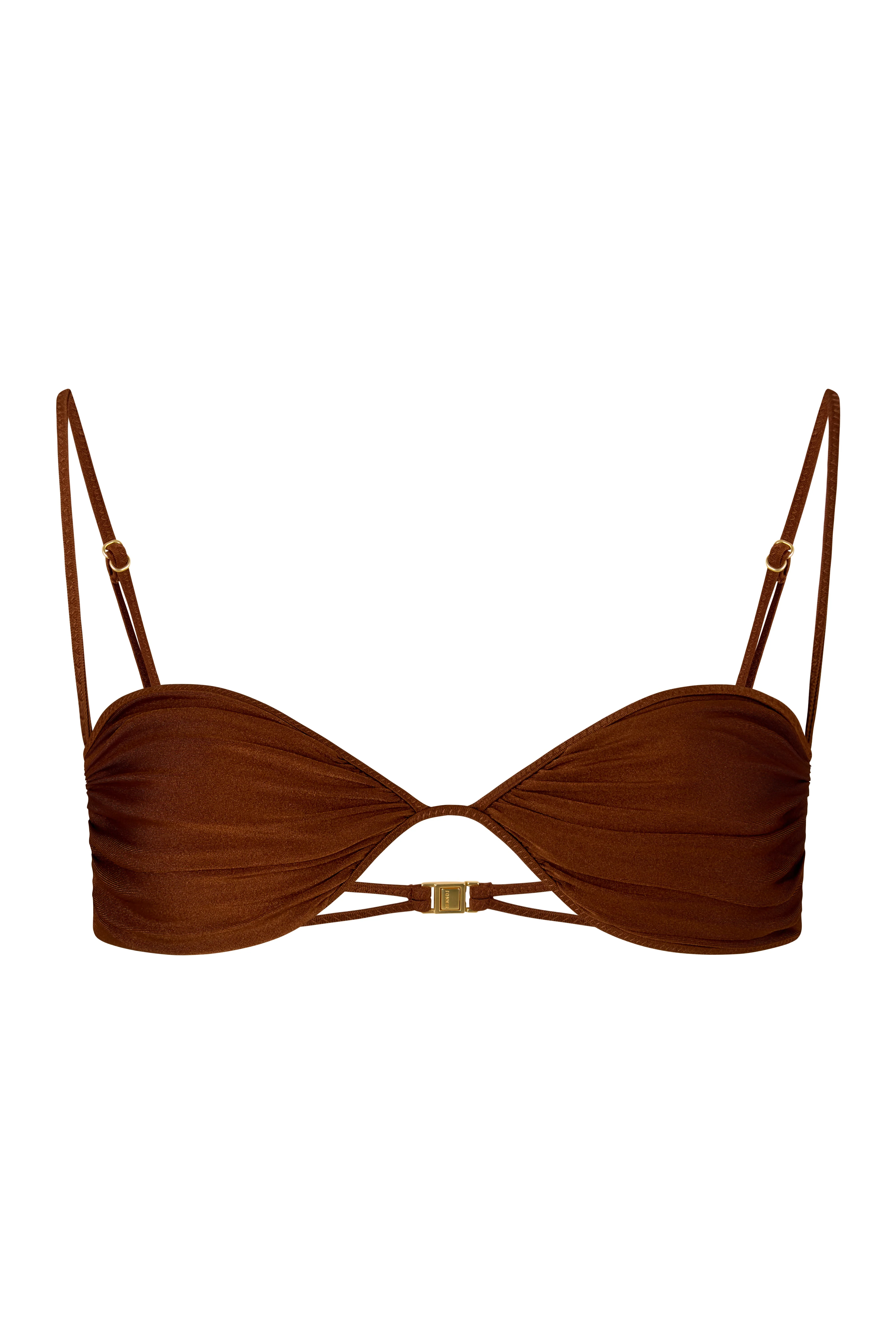 ANA Chocolate Fondant - Bralette Bikini Top - Image 5