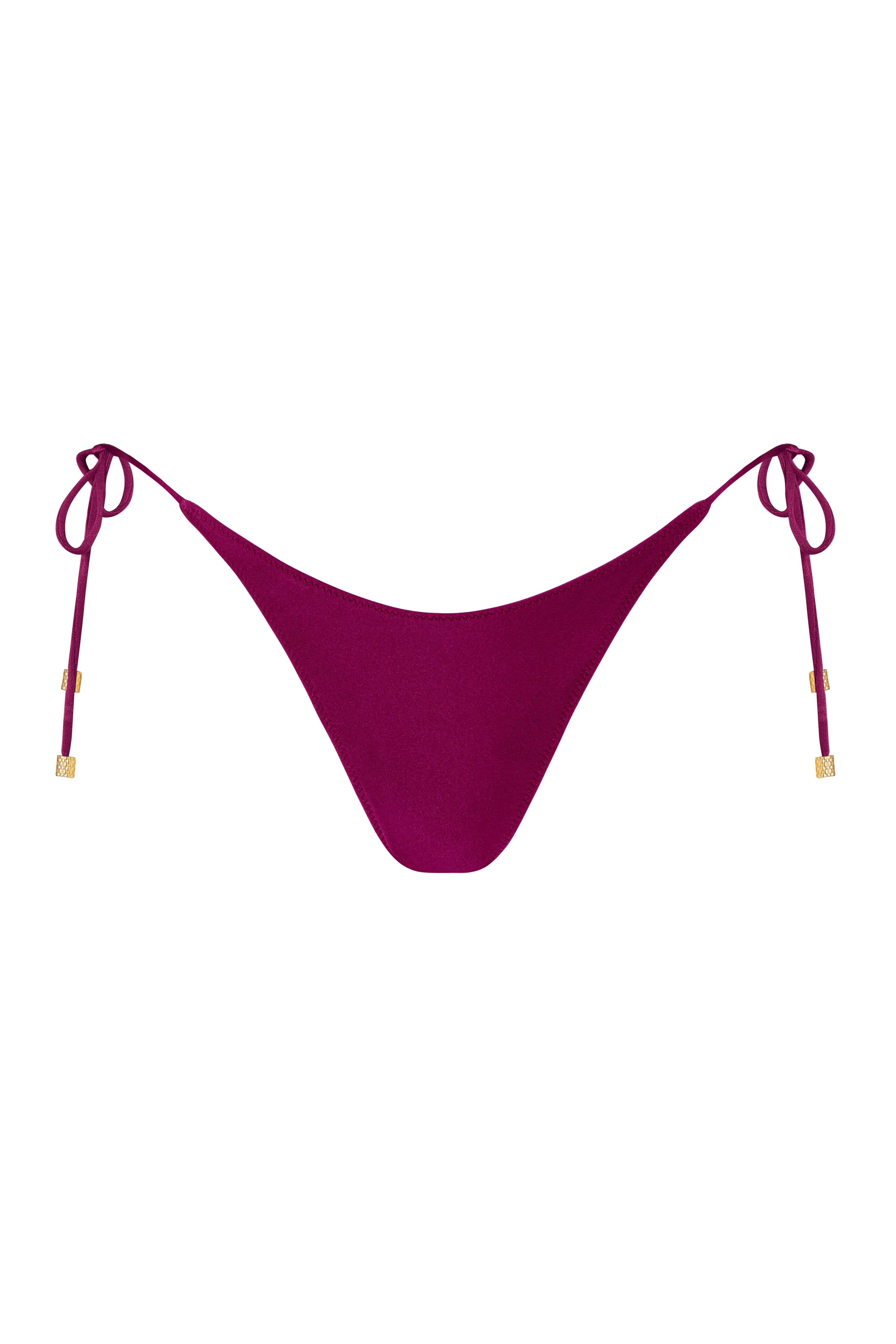 EBONI Plum Caspia - Tie Side Bikini Bottoms - Image 5