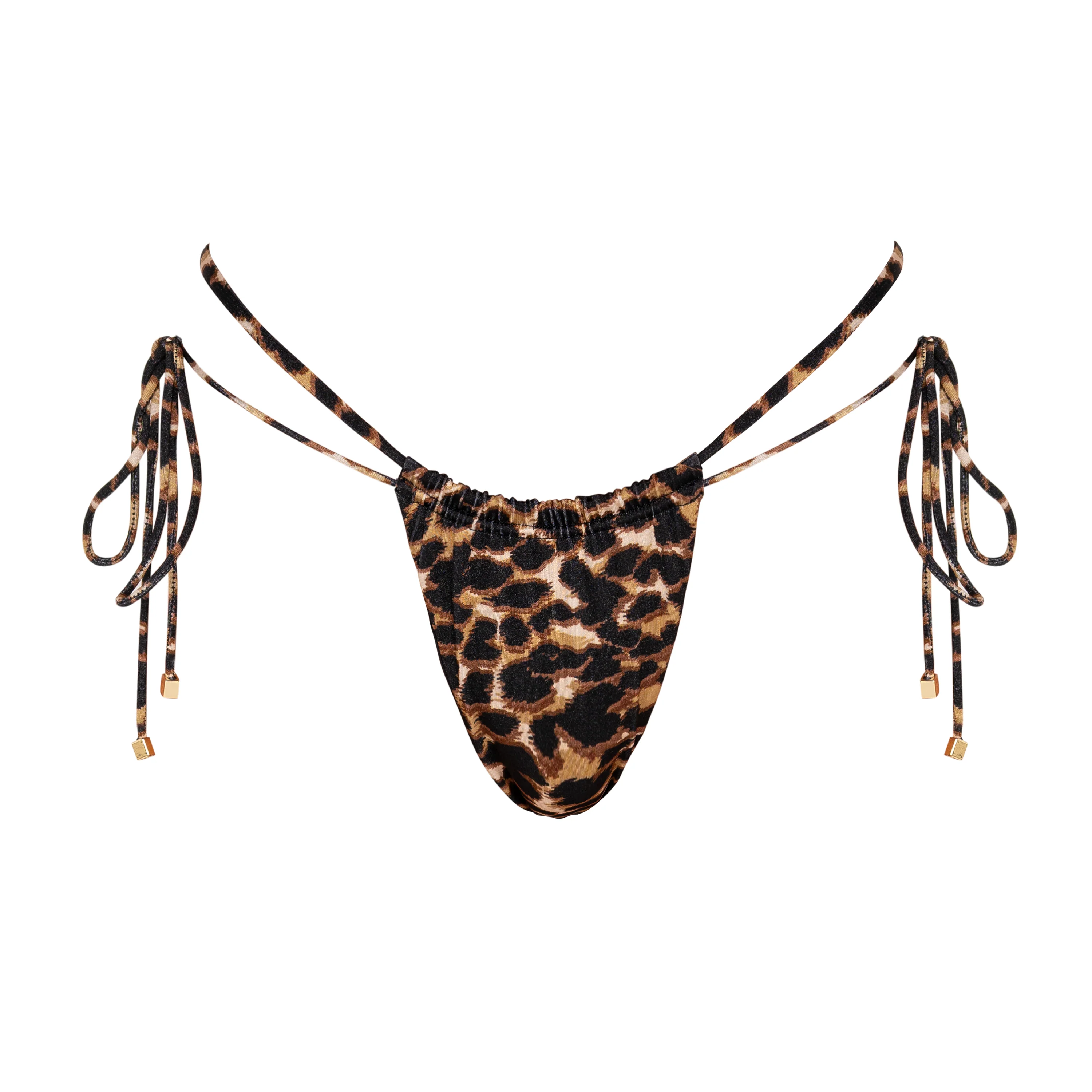 FARRAH Leopard Luxe - Tie Side Bikini Bottoms - Image 5