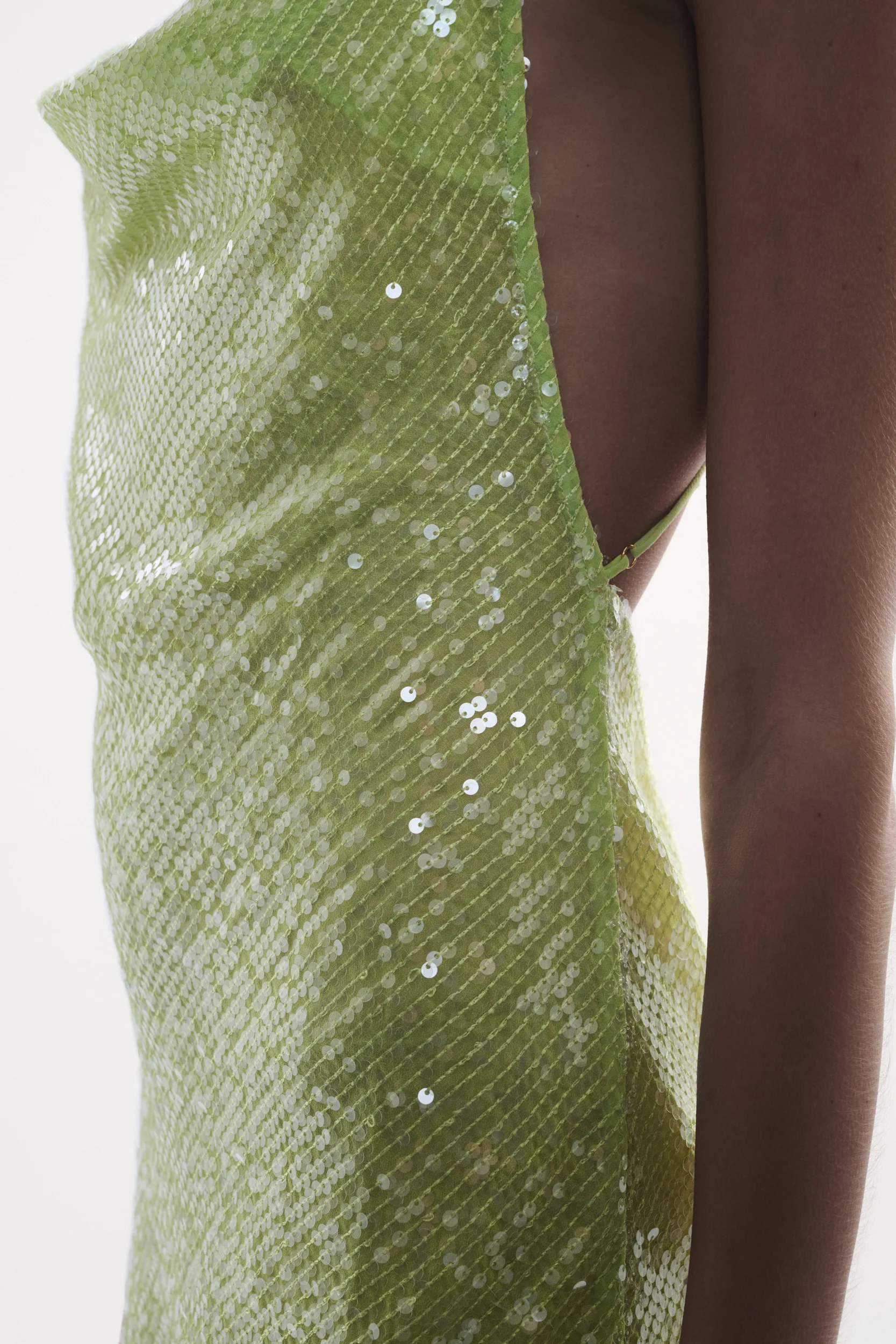 IBIZA Chartreuse - Sequin Mini Dress - Image 6