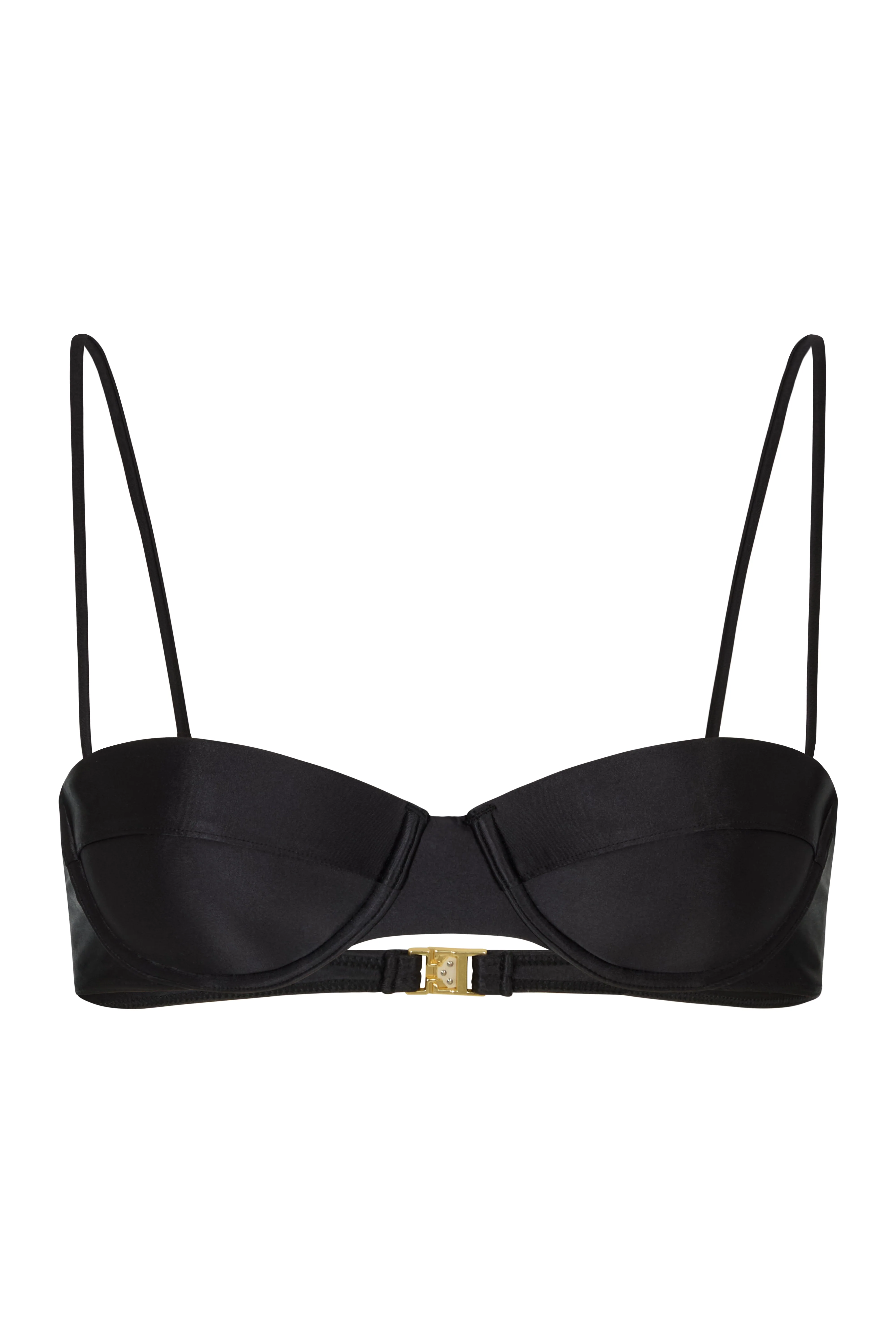 JACI NERO GLOSS - Balconette Bikini Top - Image 6