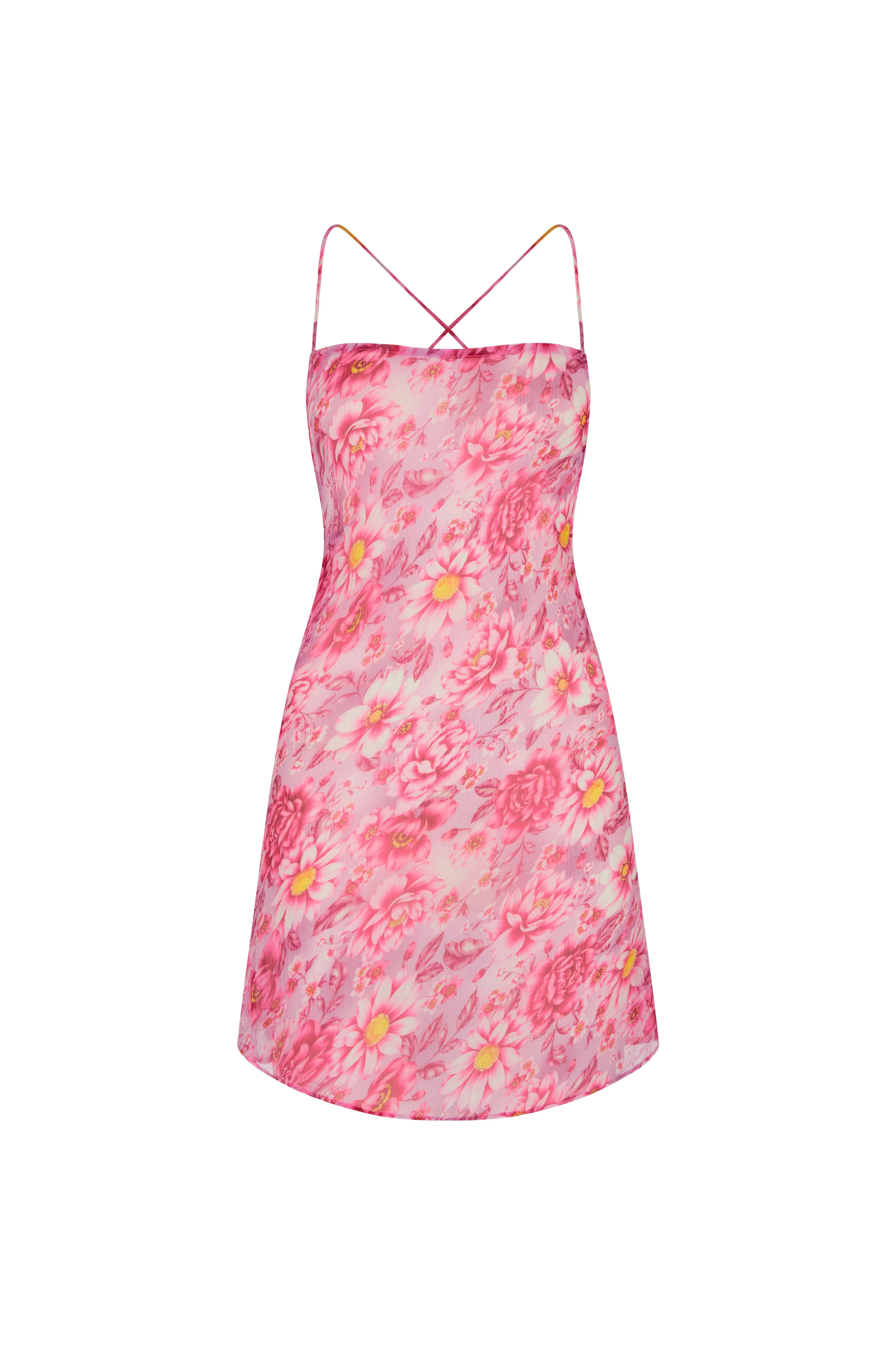 MOSS Azalea - Mini Silk Slip Dress - Image 5