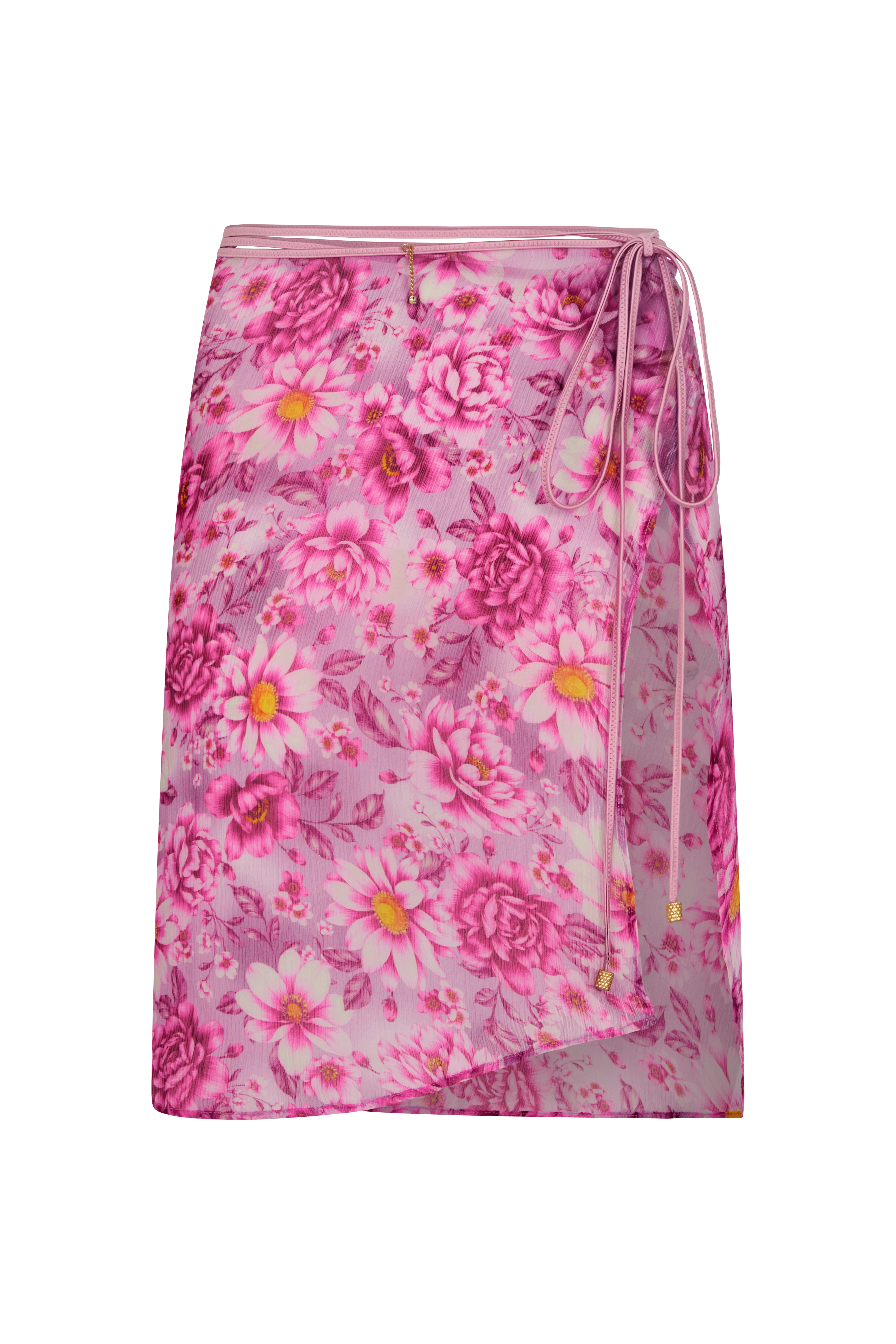 NIA Azalea Silk Wrap Skirt - Image 5