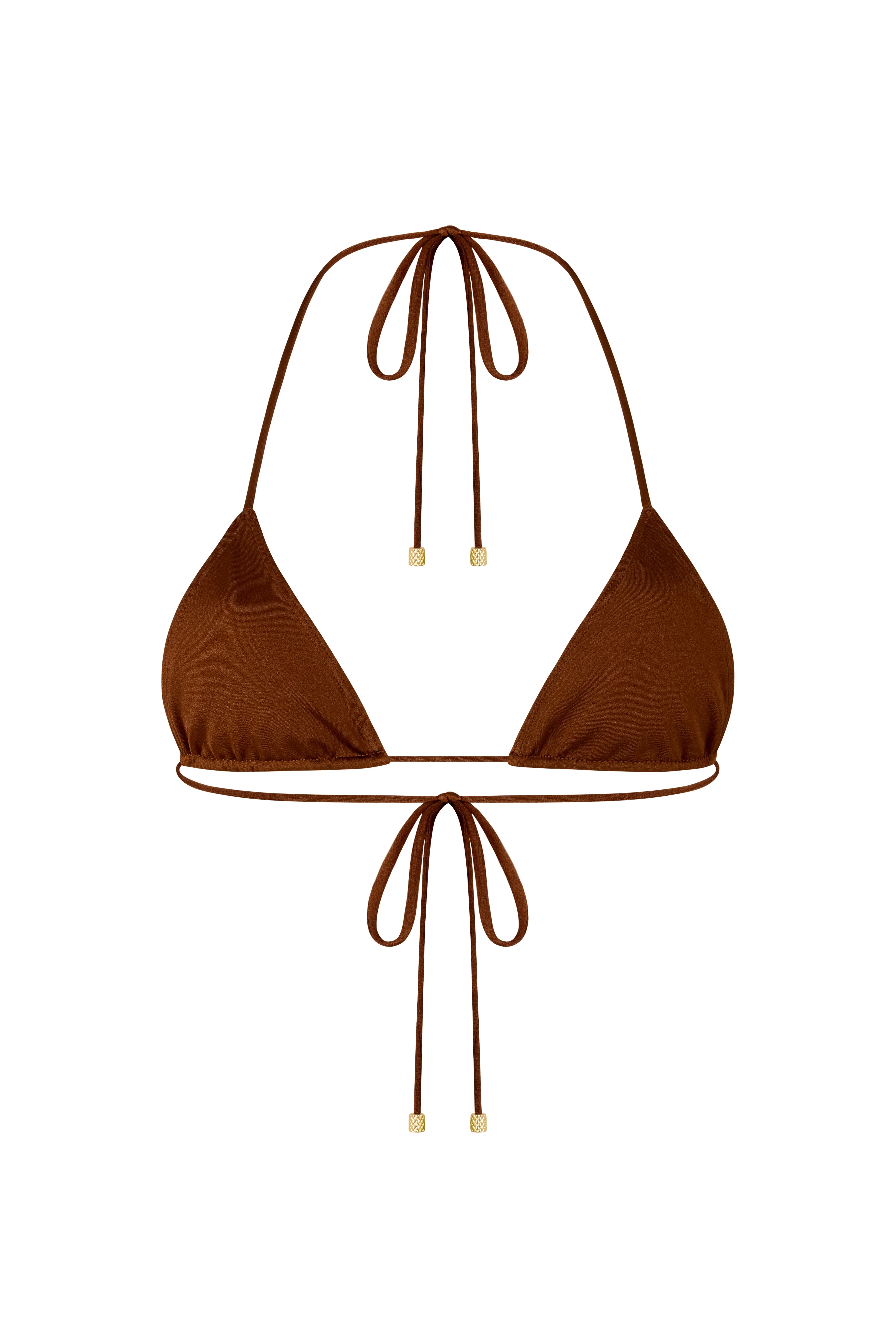 STELLA Chocolate Fondant - Mini Triangle Bikini Top - Image 5
