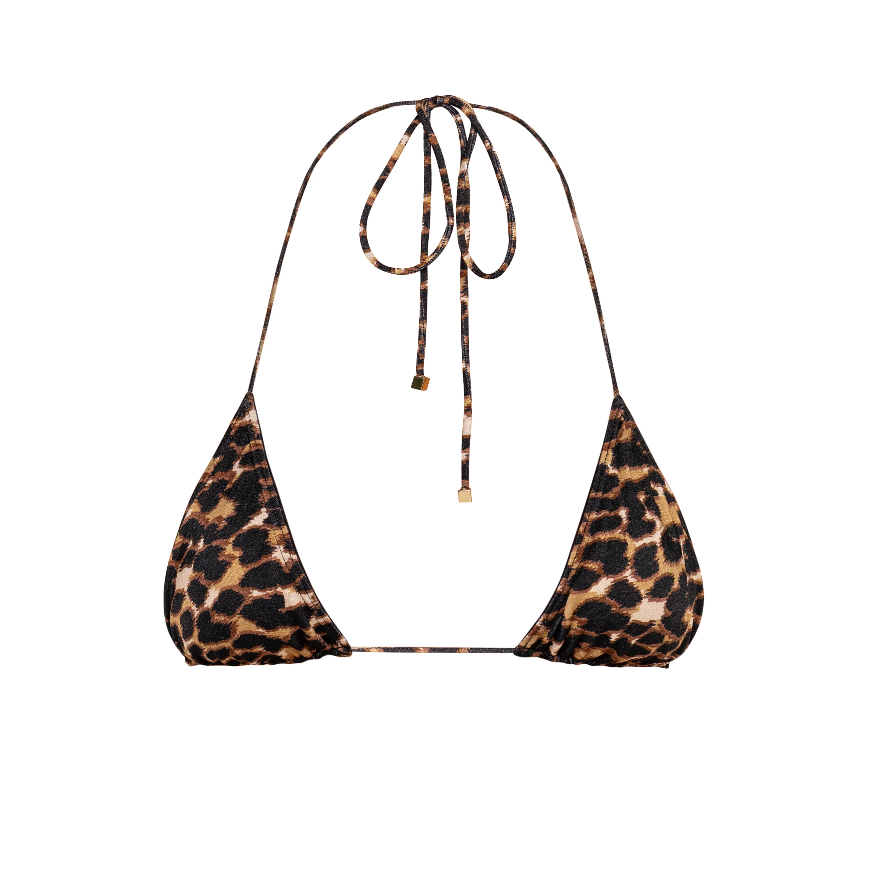 STELLA Leopard Luxe - Mini Triangle Bikini Top - Image 6